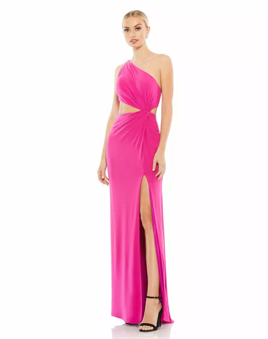 Ieena For Mac Duggal Shop For One Shoulder Cut Out Gown 1 Ieena For Mac Duggal Shop For One Shoulder Cut Out Gown