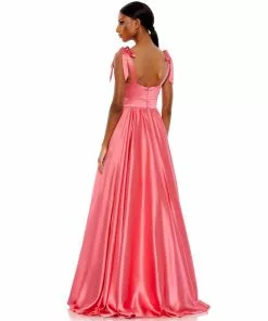 Mac Duggal Tie Shoulder Sweetheart Ballgown Shop For