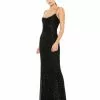 Mac Duggal Shop For Fully Beaded Scoop Neck Gown W/ Rhinestone Neckline