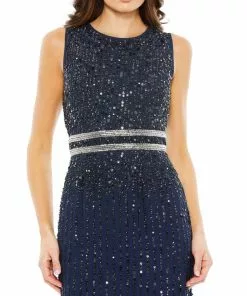 Mac Duggal Sleeveless Sequin Column Gown 15 Mac Duggal Sleeveless Sequin Column Gown