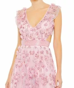 Mac Duggal Shop For Floral Embellished Lace Up Flowy Gown 11 Mac Duggal Shop For Floral Embellished Lace Up Flowy Gown