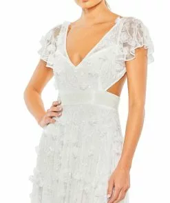 Mac Duggal Shop For Floral Embellished Lace Up Flowy Gown 17 Mac Duggal Shop For Floral Embellished Lace Up Flowy Gown