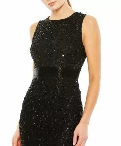 Mac Duggal Geometric Embellished Sleeveless A Line Dress Shop For 17 Mac Duggal Geometric Embellished Sleeveless A Line Dress Shop For